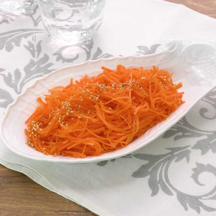 にんじんの柚子胡椒サラダ