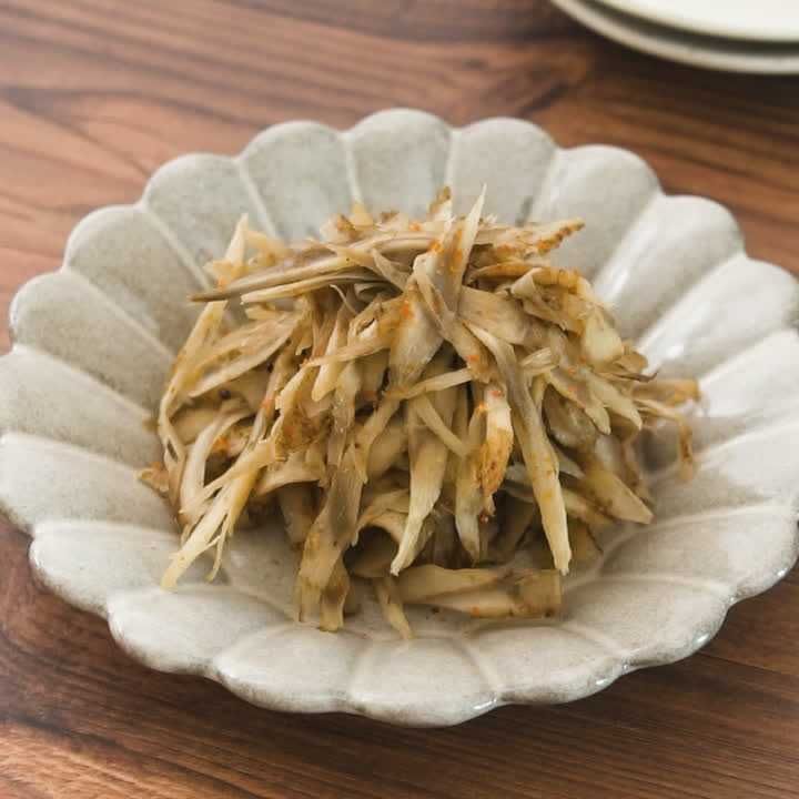 ごぼうの塩きんぴら