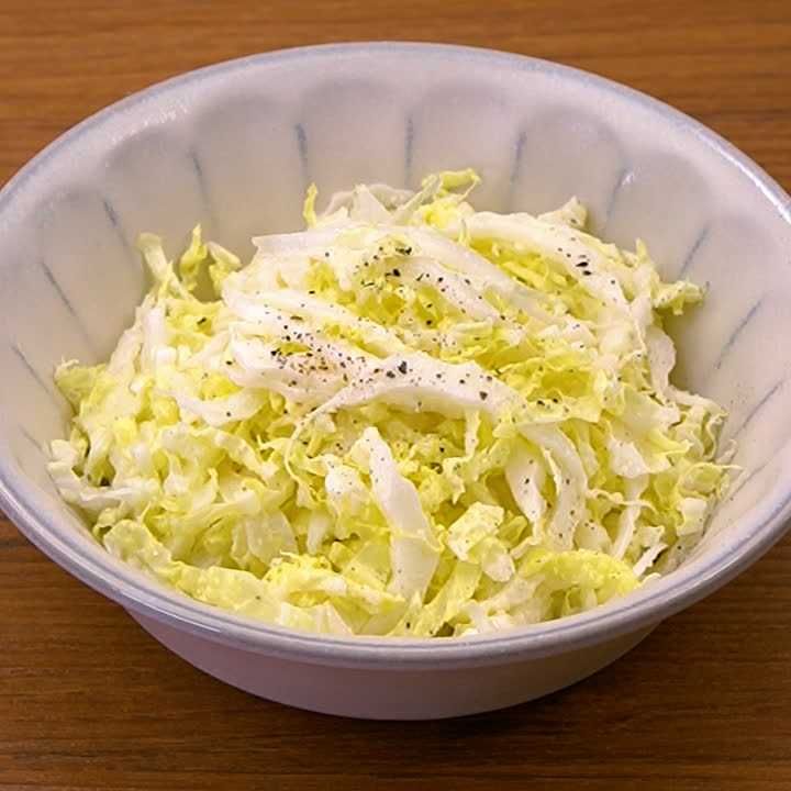 白菜のマヨチーズサラダ
