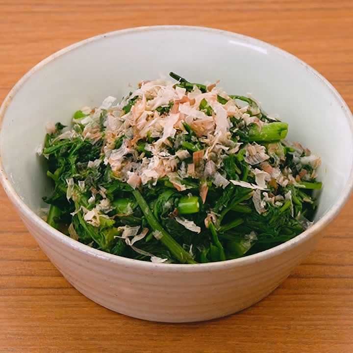 春菊のポン酢あえ