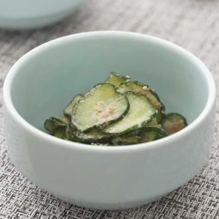 きゅうりの胡麻和え