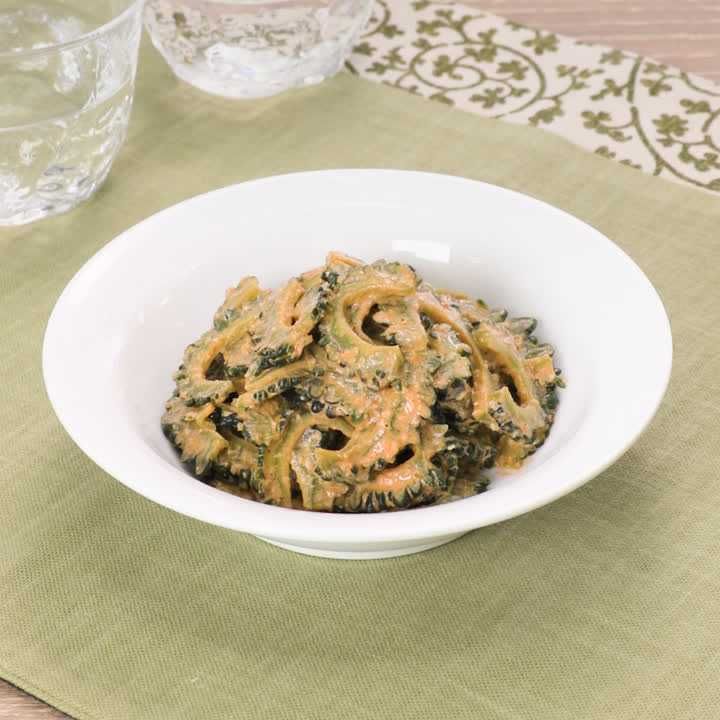 ゴーヤーのピリ辛マヨ和え