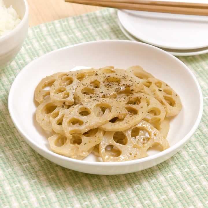 レンコンのオイマヨ和え