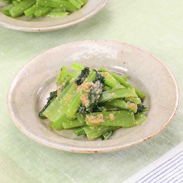 小松菜のめんつゆナムル