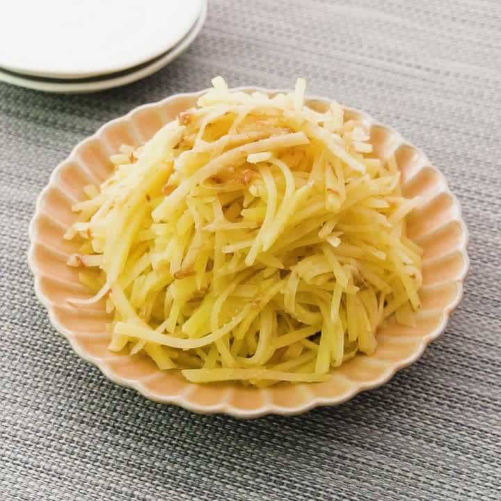 じゃがいものおかかごま和え