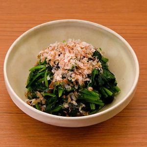 ほうれん草のポン酢あえ