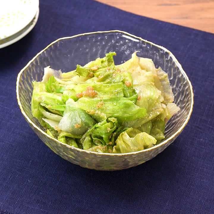レタスの胡麻和え