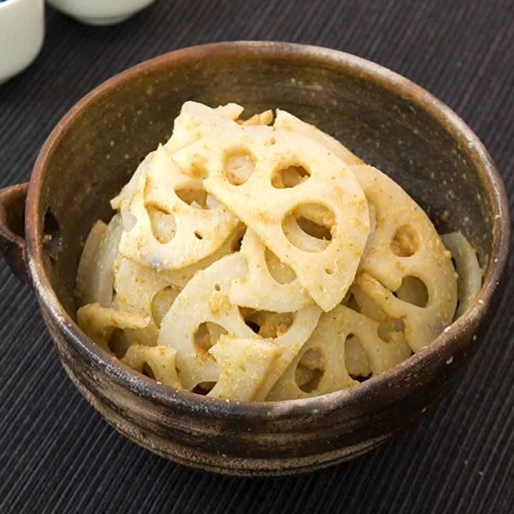 れんこんの胡麻和え