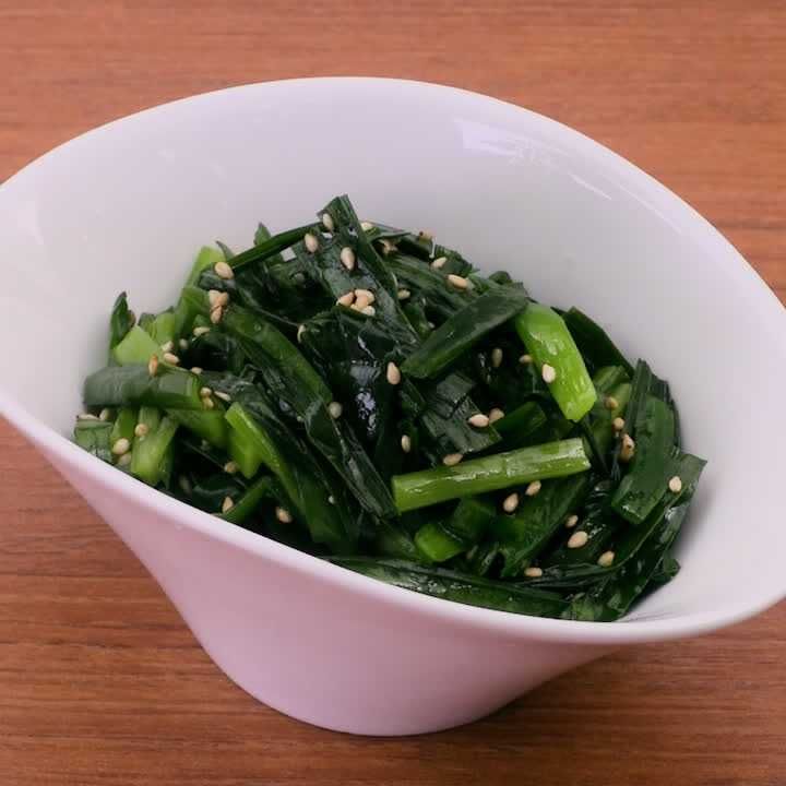 ニラの白だし漬け