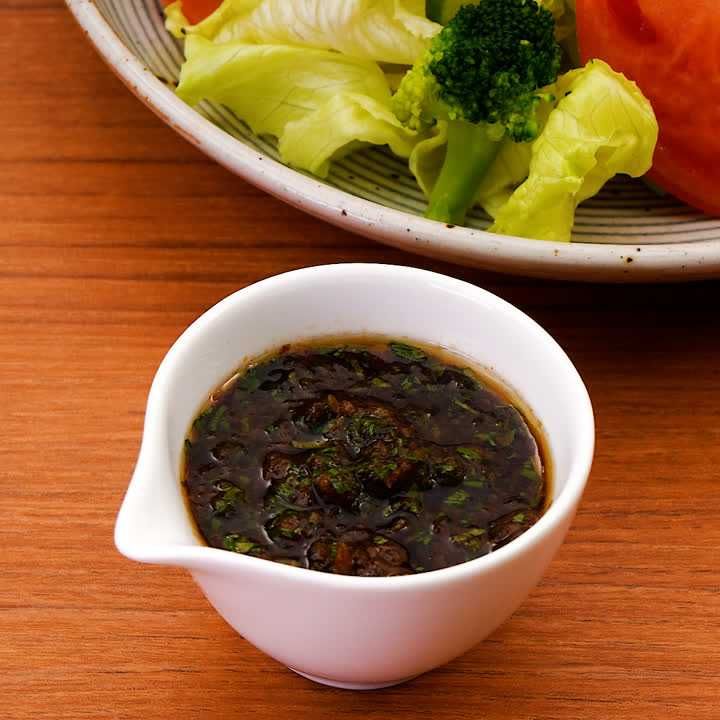 大葉のポン酢ドレッシング