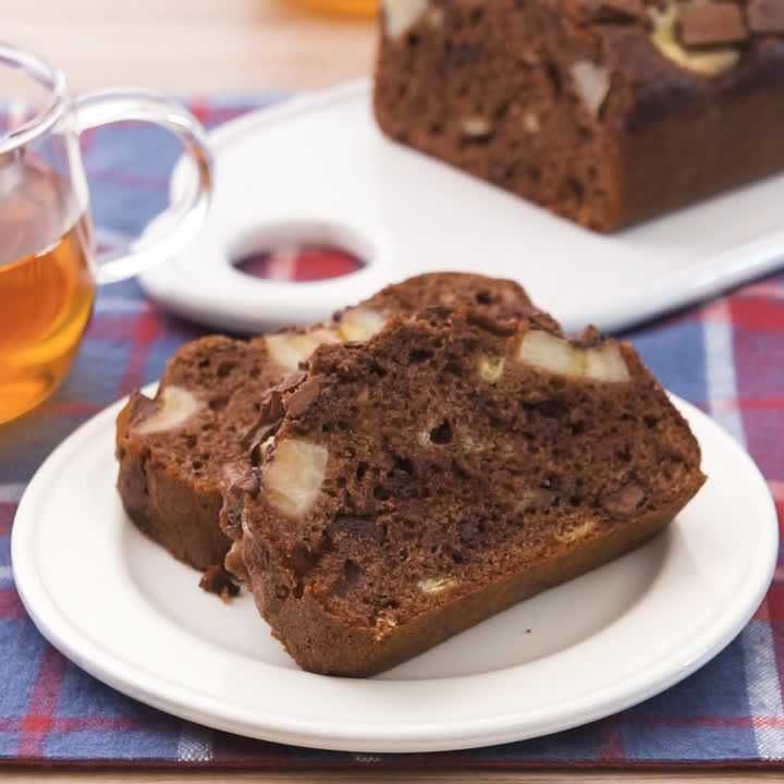 お手軽チョコバナナパウンド