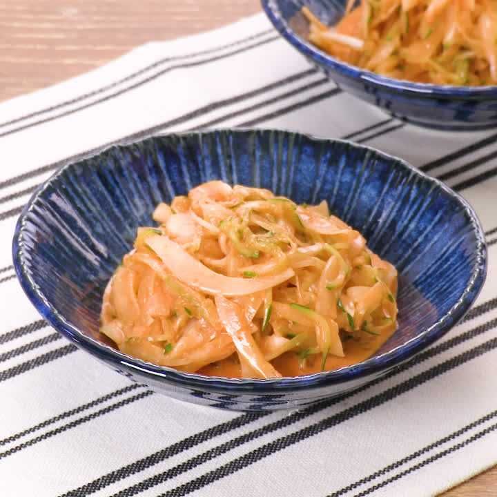 玉ねぎのコチュマヨサラダ