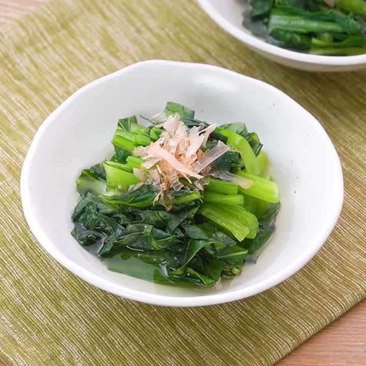 白だしで簡単副菜！小松菜を使った人気レシピ4選