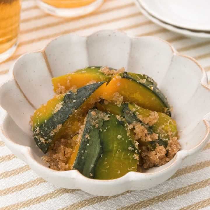 かぼちゃの胡麻あえ