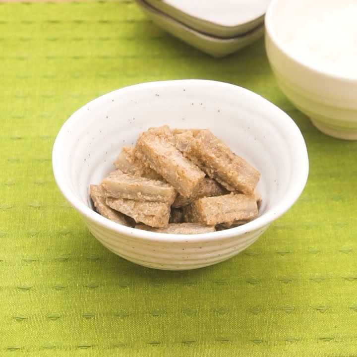 ごぼうの胡麻あえ