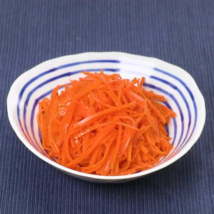 にんじんの生姜和え