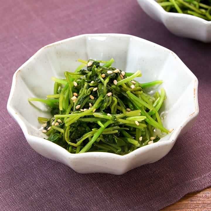 豆苗のさっぱり浅漬け