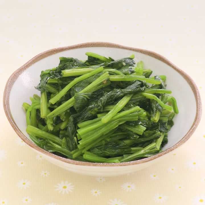ほうれん草の生姜和え