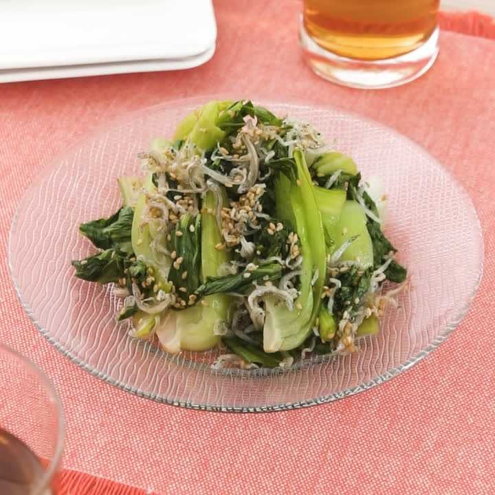 チンゲン菜のごまナムル