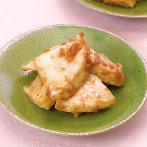 「焼きたけのこの梅にんにくあえ」のレシピ動画