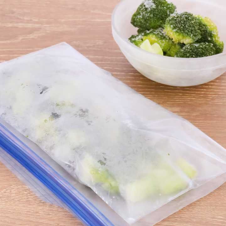 ブロッコリーの冷凍保存