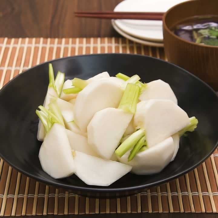 白だしで作るかぶのおひたし