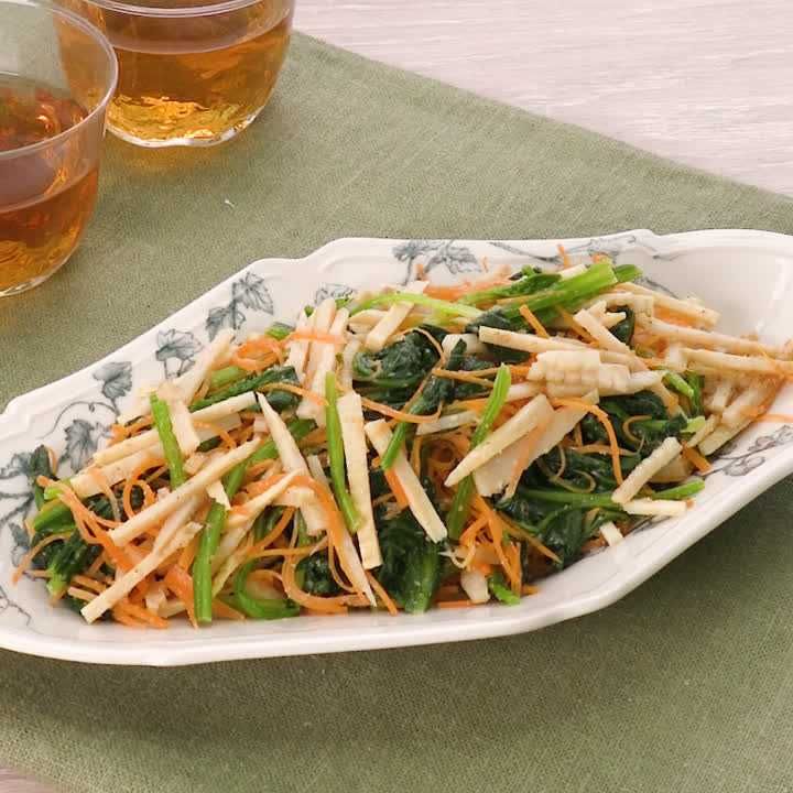 たけのこのさっぱり牛だしナムル