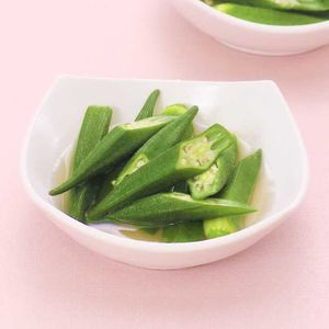 「だしの素で作るオクラのさっと煮」のレシピ動画