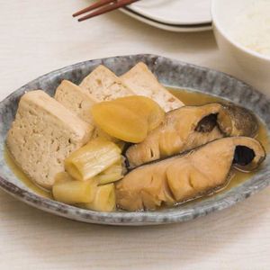 銀だらと豆腐の煮付け