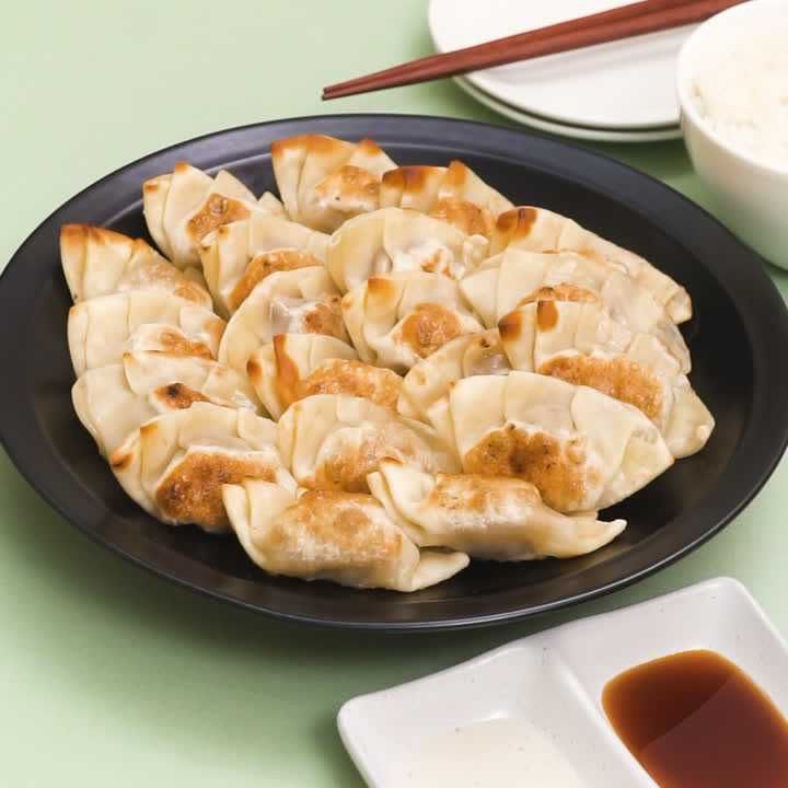 黒にんにくの一口餃子