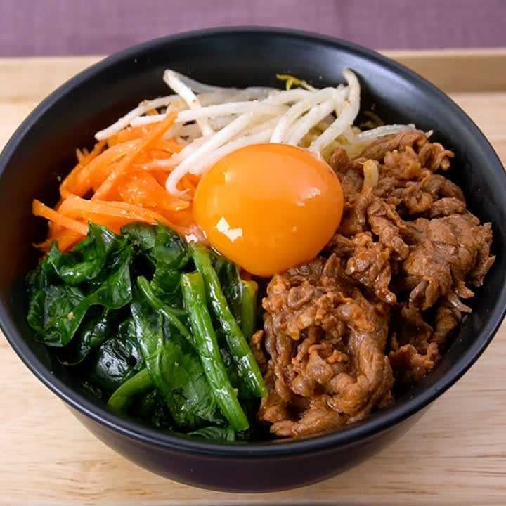 ボリューム満点 ビビンバ丼のレシピ動画 作り方 Delish Kitchen