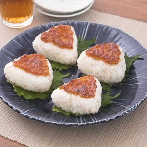 もろみ味噌焼きおにぎり