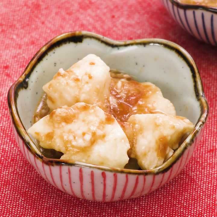 長芋の梅にんにくあえ