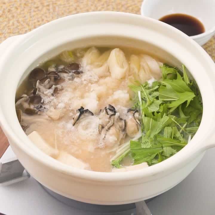おろし牡蠣鍋