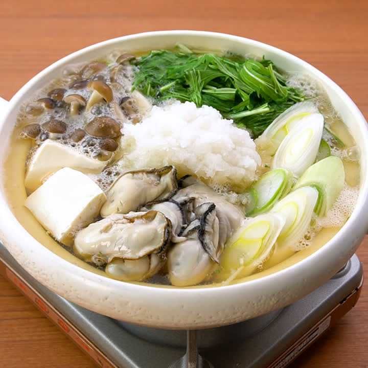 おろし牡蠣鍋