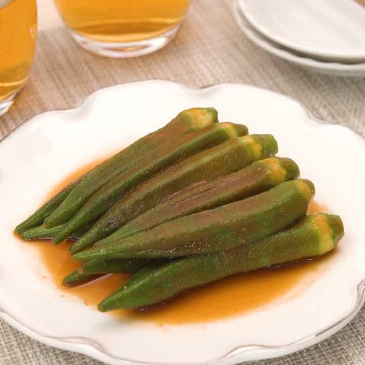 オクラのコチュジャンあえ