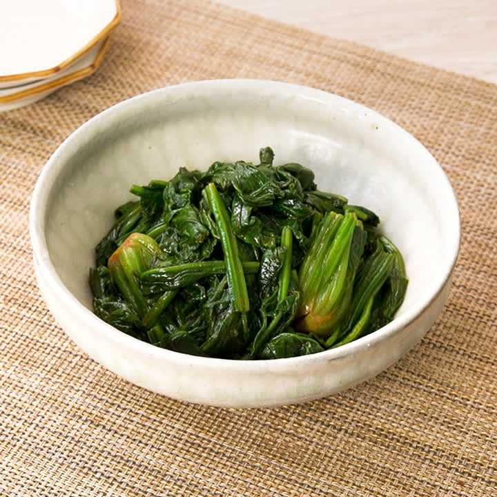 ほうれん草のコチュジャンナムル