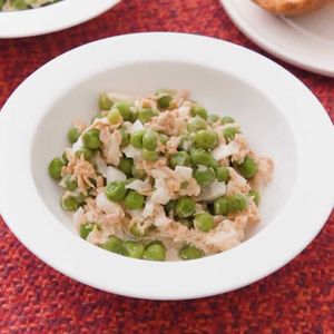 「グリーンピースのツナマヨ和え」のレシピ動画