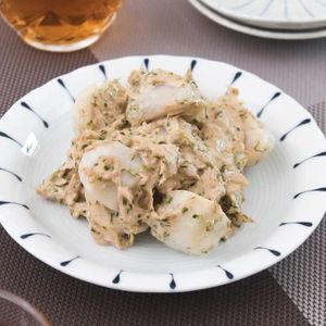 里芋とツナの海苔マヨ和え