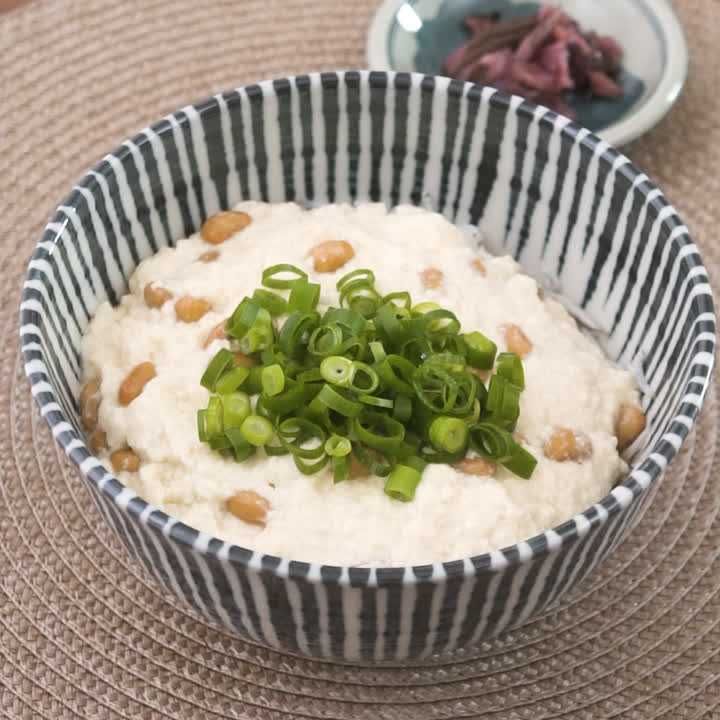 しらす納豆腐丼