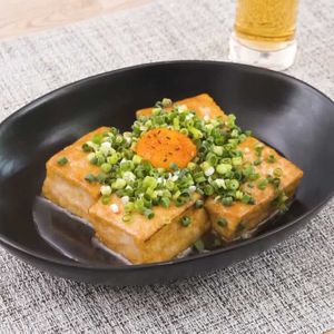 「てりたま焼き豆腐」のレシピ動画