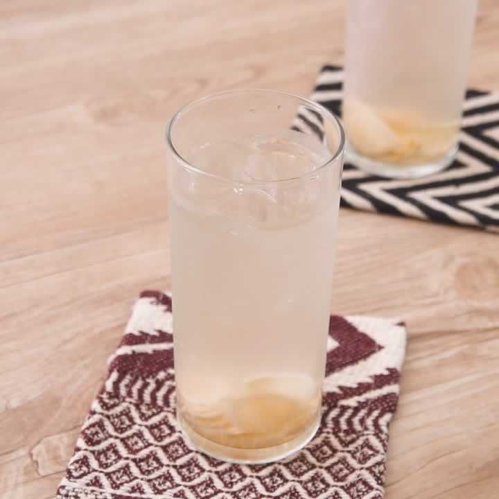 新生姜のピンクジンジャーソーダ