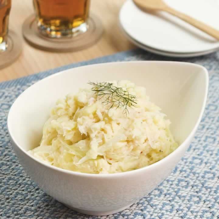 カニ缶で作る!ポテトサラダ