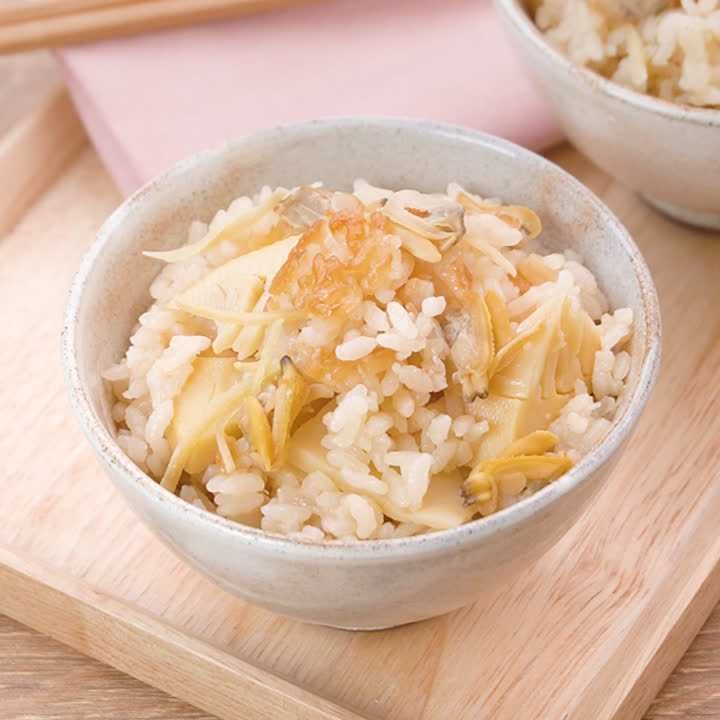 あさりと筍の炊き込みご飯