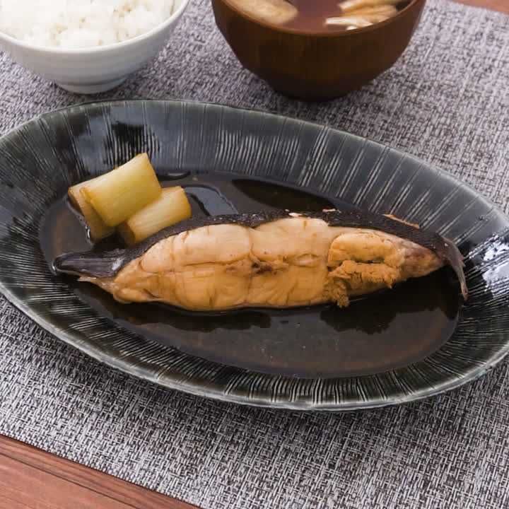カレイのポン酢煮魚