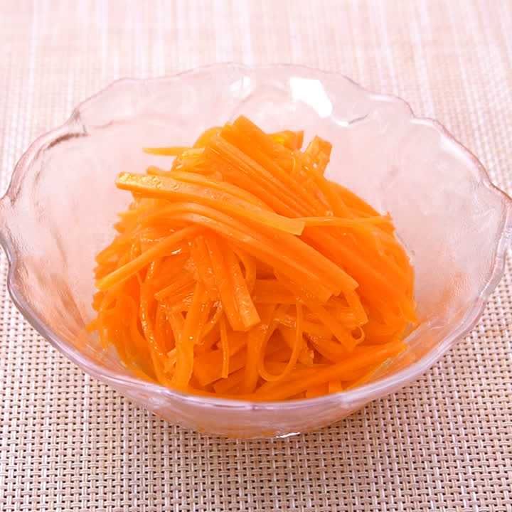 にんじんのわさびマリネ