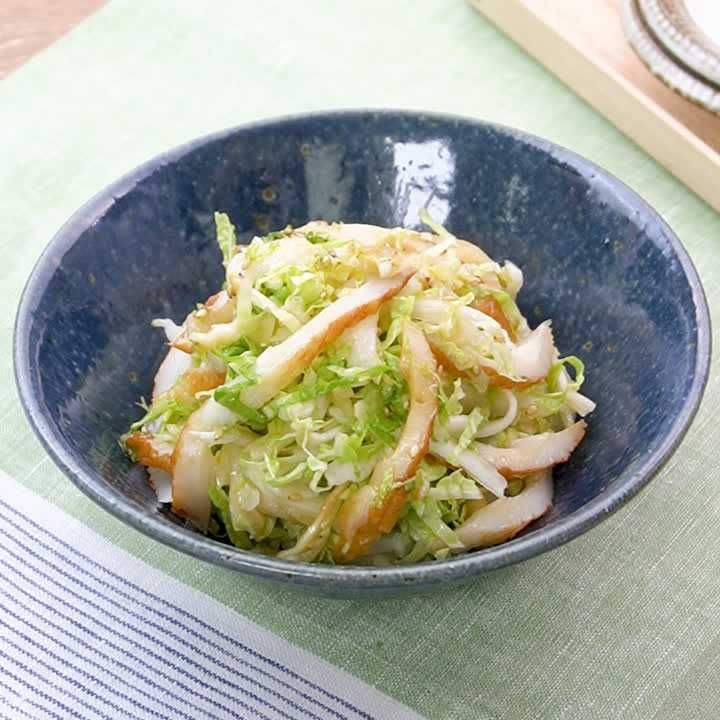 白菜のわさびドレッシング
