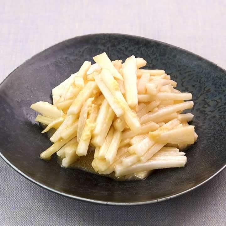 長いもの生姜和え
