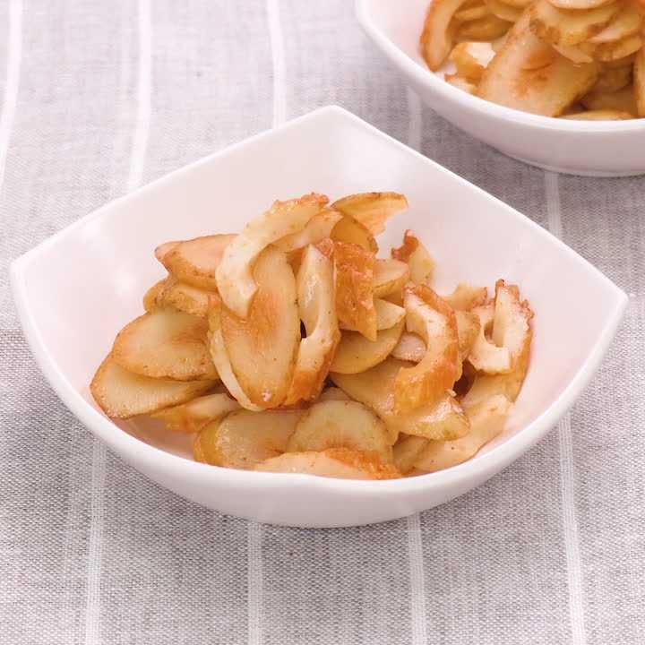ごぼうとちくわのピリ辛和え