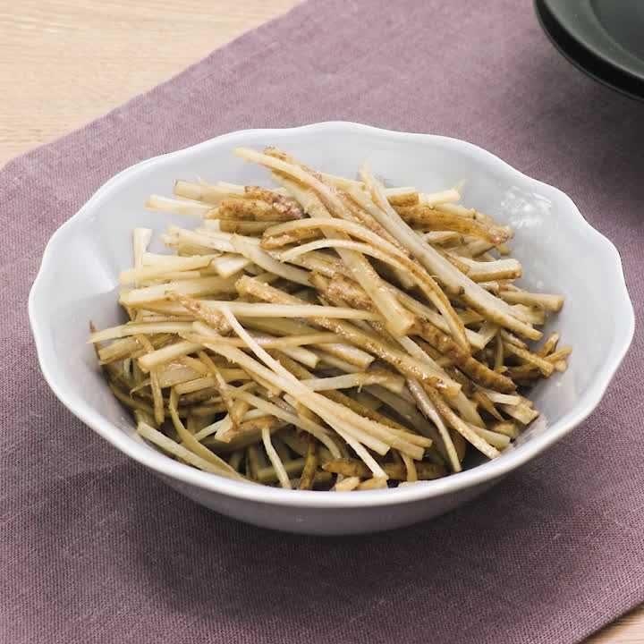 ごぼうの生姜和え